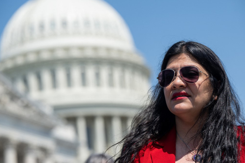Rashida Tlaib introduces legislation to stop politicians from profiting from war