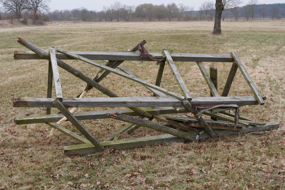 Im Landkreis Görlitz wurden zwei Hochstände zerstört.