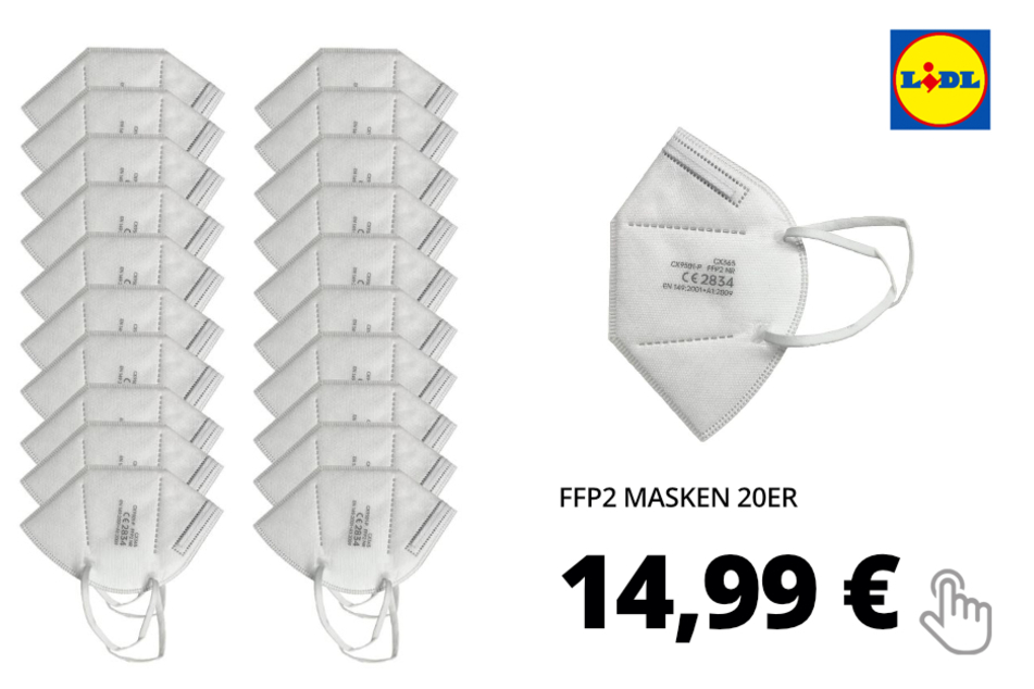 FFP2 Masken 20er