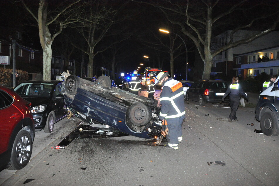 Der BMW-Fahrer flüchtete in der Nacht vom Unfallort.