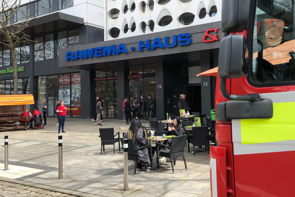 Chemnitz: Feueralarm in Chemnitzer Innenstadt: Rawema-Gebäude evakuiert