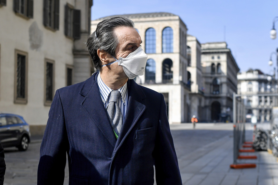 Attilio Fontana, Gouverneur der Region Lombardei, zeigte sich angesichts der jüngsten Corona-Daten "vorsichtig optimistisch", dass der Teil-Lockdown entschärft werden könne.