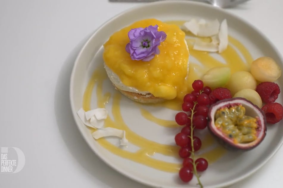 Trotz einiger Probleme kann sich das Ergebnis des Desserts sehen lassen.