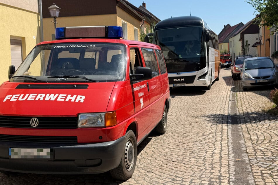 Die Kinder und ihre Betreuer waren vorübergehend zum Schloss in Heringen gebracht worden.