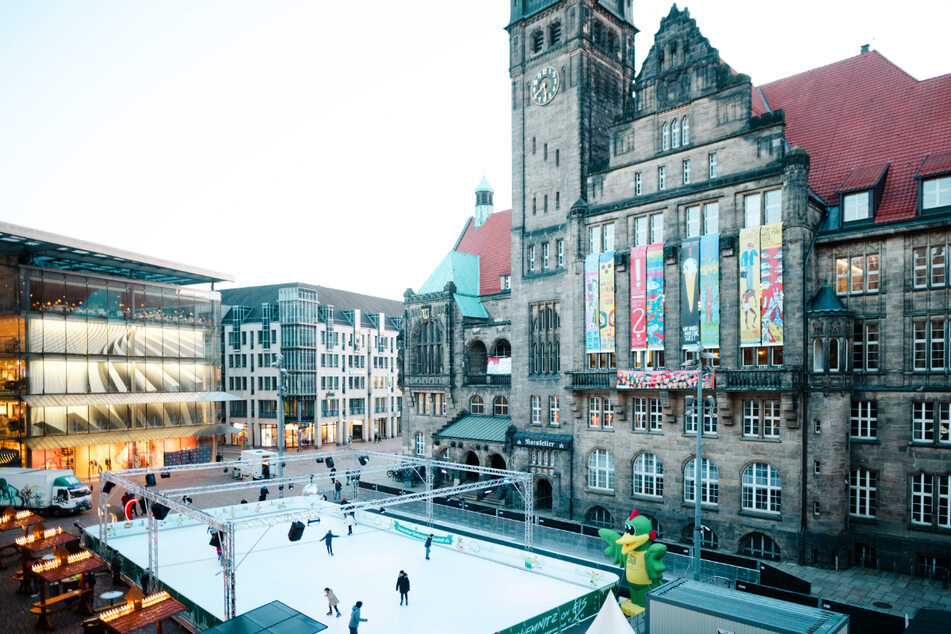 Die CSg-Winterlounge bringt den Winter bis 24. Februar zurück auf den Chemnitzer Neumarkt.