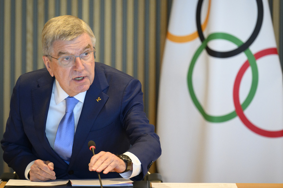 Der Präsident des Internationalen Olympischen Komitees Thomas Bach (69).