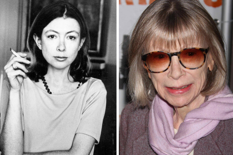 Writer Joan Didion (pictured l. in 1968 and r. in 2009) has died at the age of 87. The legendary essayist, novelist and screenwriter has long been revered as one of America's preeminent writers.