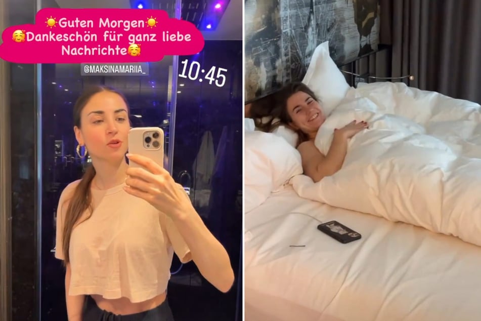 Ekats Freundin und "Let's Dance"-Kollegin Mariia Maksina (26) hat im selben Hotelbett übernachtet.