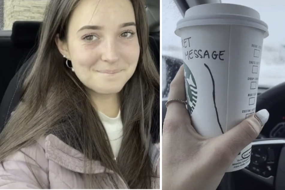 Junge Frau bestellt bei Starbucks: Geheime Botschaft macht sie ganz verlegen
