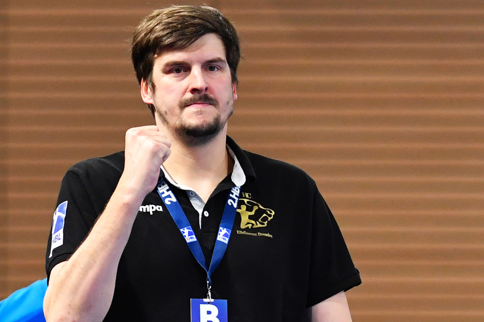 HCE-Coach Rico Göde (38) freute sich über den vierten Sieg in Folge.