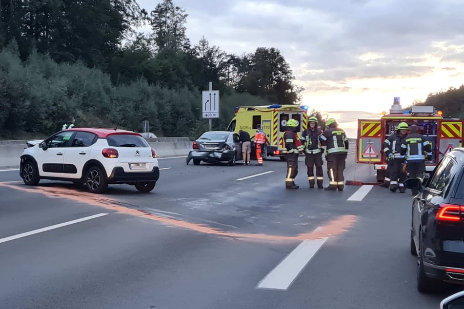 Für die Dauer des Einsatzes war die A4 in Richtung Dresden voll gesperrt.