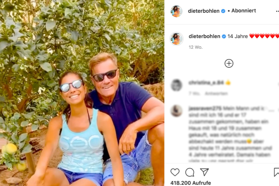 Seit 14 Jahren sind Carina (36) und Dieter (66) ein Paar.