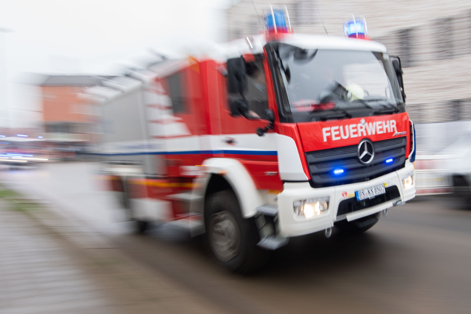 Die Feuerwehr brachte das Kind in Sicherheit. (Symbolbild)