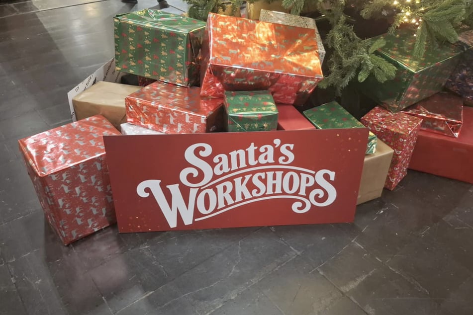 In Santa's Workshops wird es kreativ.