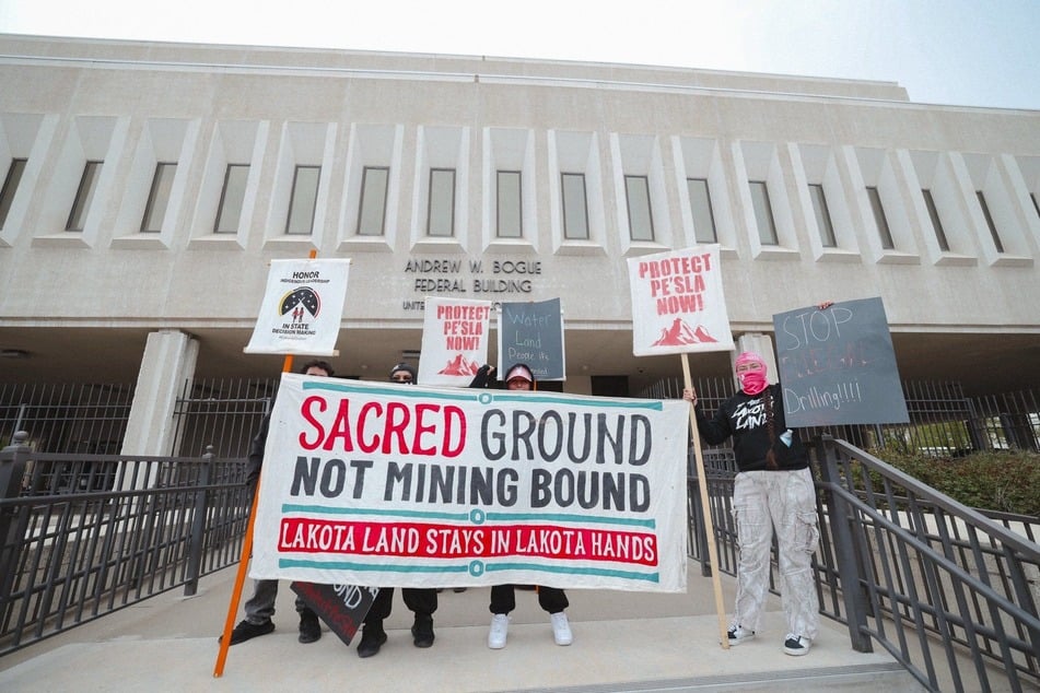 Indigenous groups celebrate temporary halt to graphite drilling project in sacred Black Hills