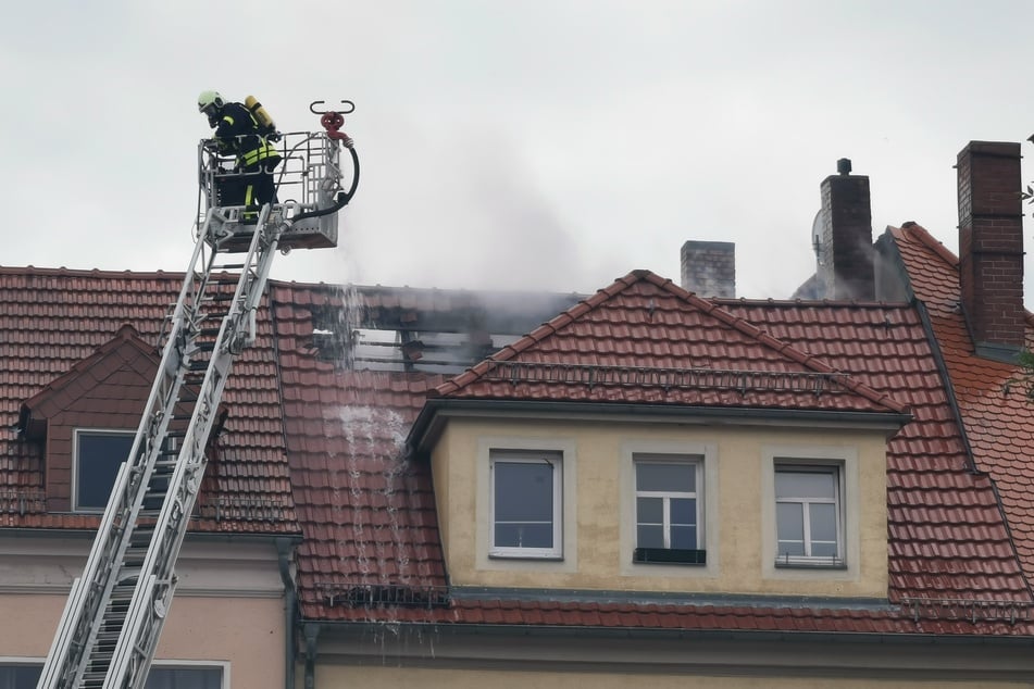Die Feuerwehr hat den Brand zügig unter Kontrolle gebracht.