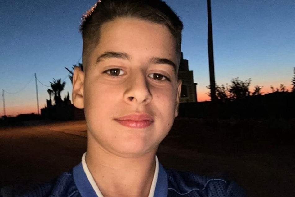 Mohammed Zaher Ibrahim is pictured before he was imprisoned by Israel.