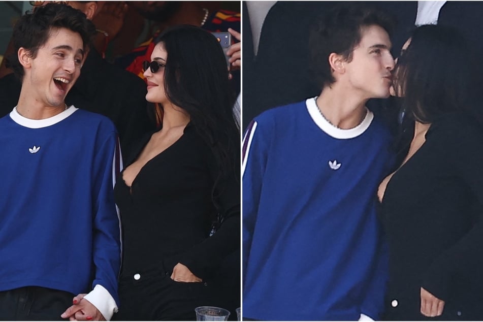 Kylie Jenner and Timothée Chalamet's World Cup PDA gets slammed by fans: "Supposed to be in mourning!"