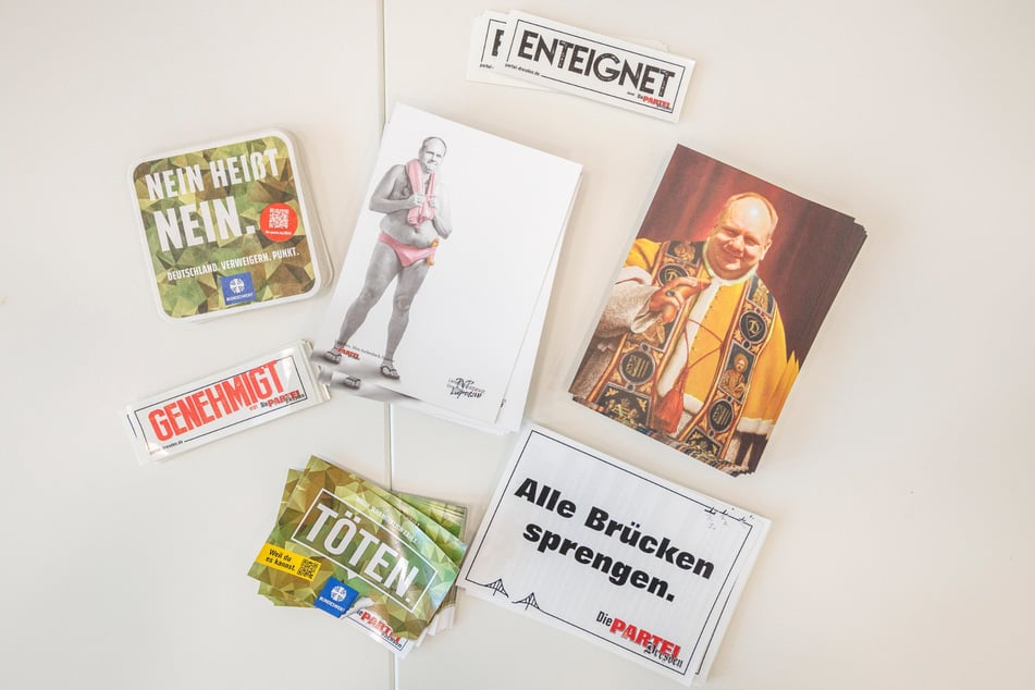 Hilbert-Karikaturen der PVP-Fraktion kamen gut an.