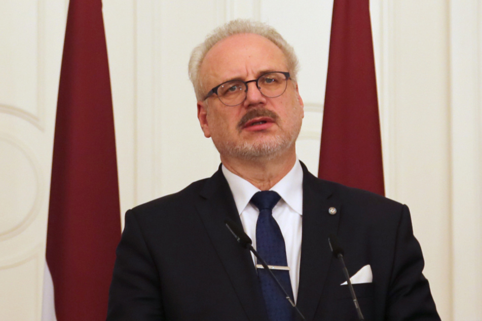 Egils Levits (65), Präsident von Lettland, kämpft mit neuen hohen Corona-Zahlen.