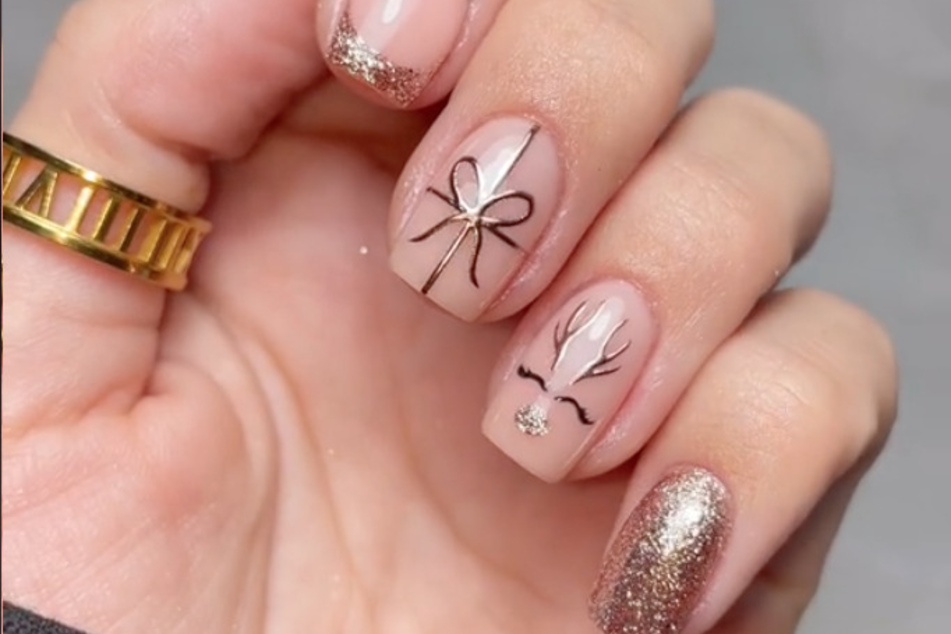 These trendy TikTok nail designs will make your holidays even more festive.