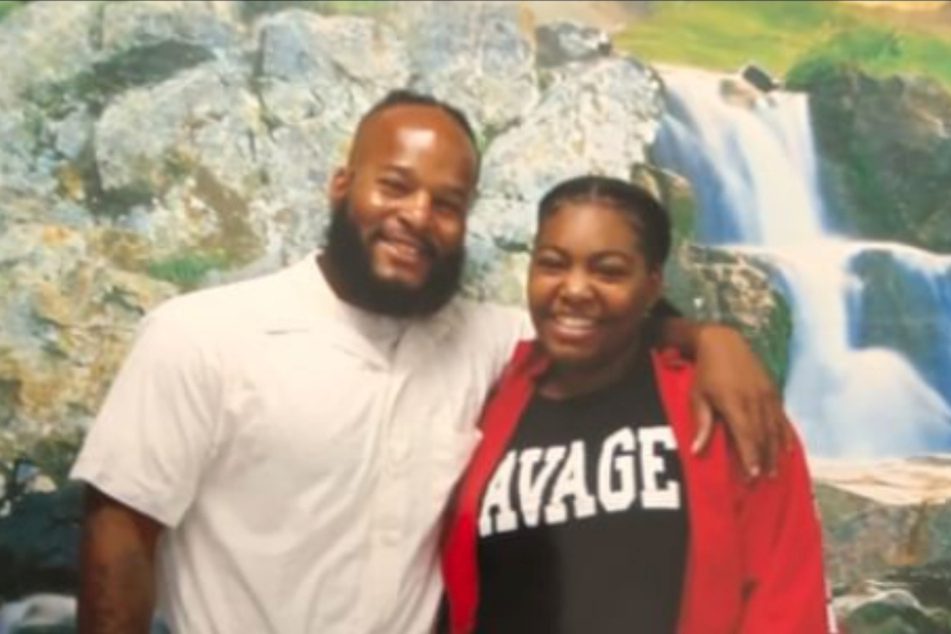 Kevin Johnson smiles alongside his 19-year-old daughter Khorry Ramey.