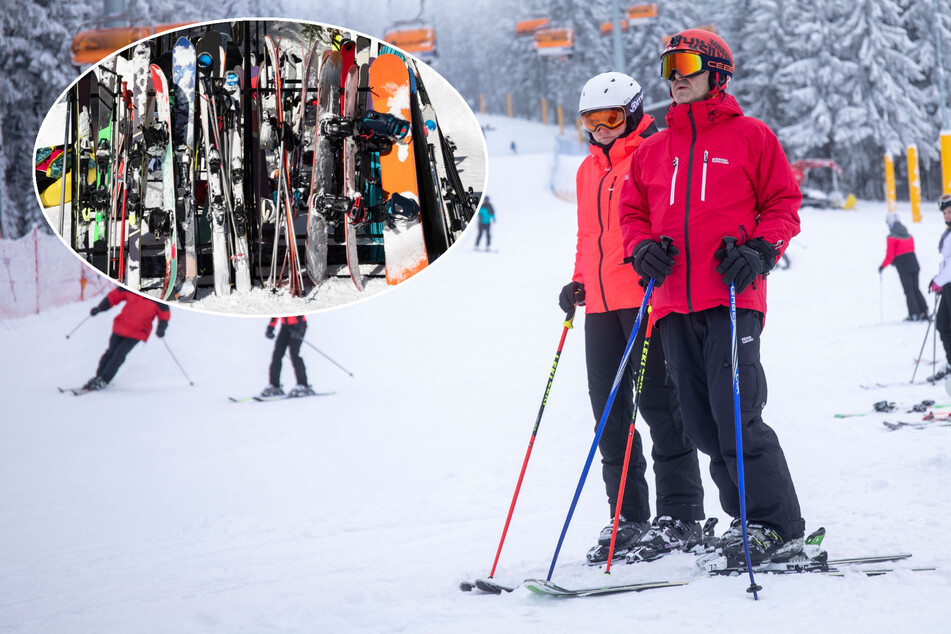 LKA Sachsen warnt: Diebe machen Jagd auf Skier und Snowboards!