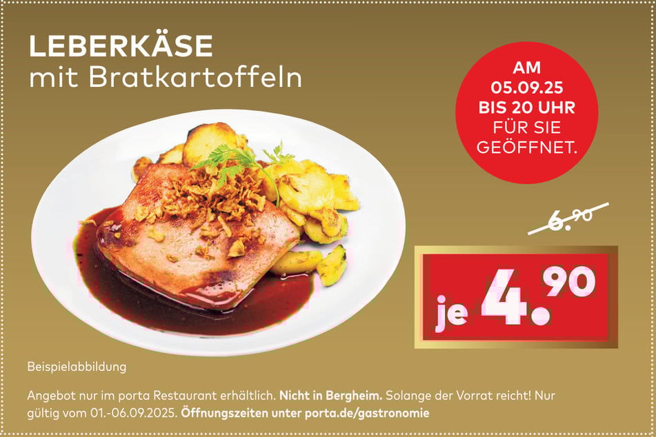 Einmal aufs Bild klicken und schon wird dem Hunger adé gesagt.