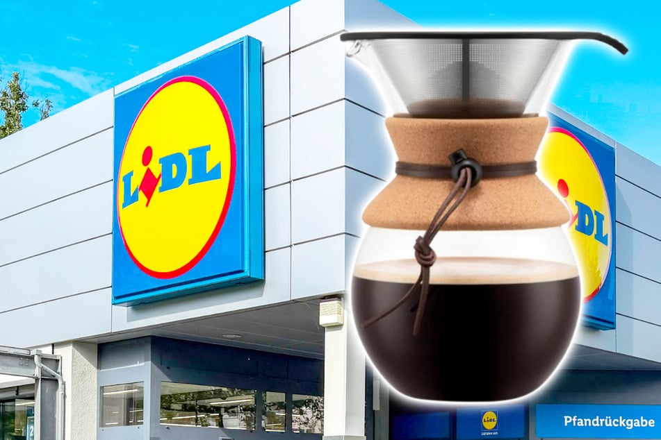 Diesen coolen Pour-Over-Kaffeebereiter gibt's ab Donnerstag (1.10.) bei Lidl