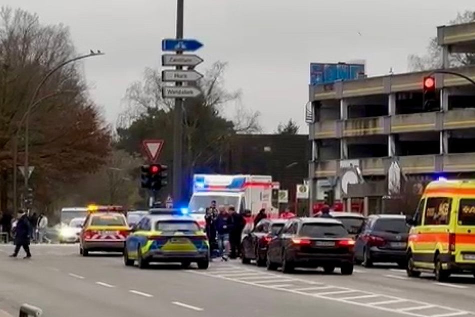 Der Unfall geschah an dieser Kreuzung in Hamburg-Jenfeld.