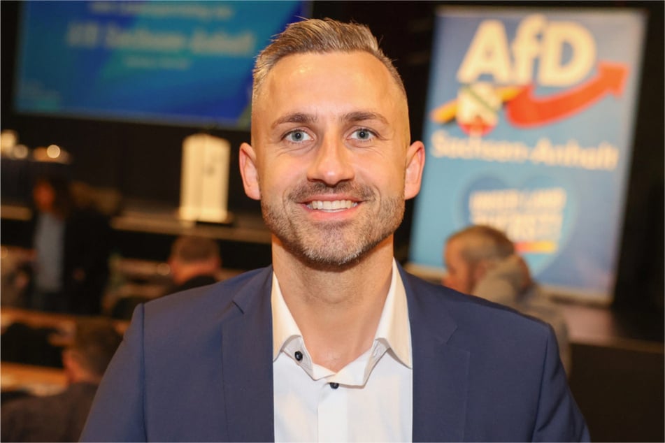 AfD-Spitzenkandidat Ulrich Siegmund (35) setzt auf eine Alleinregierung seiner Partei. (Archivbild)