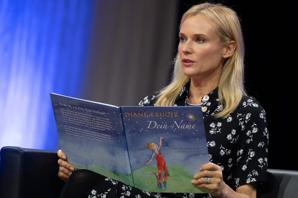 Diane Kruger (46) liest auf der Frankfurter Buchmesse aus ihrem Kinderbuch "Dein Name".