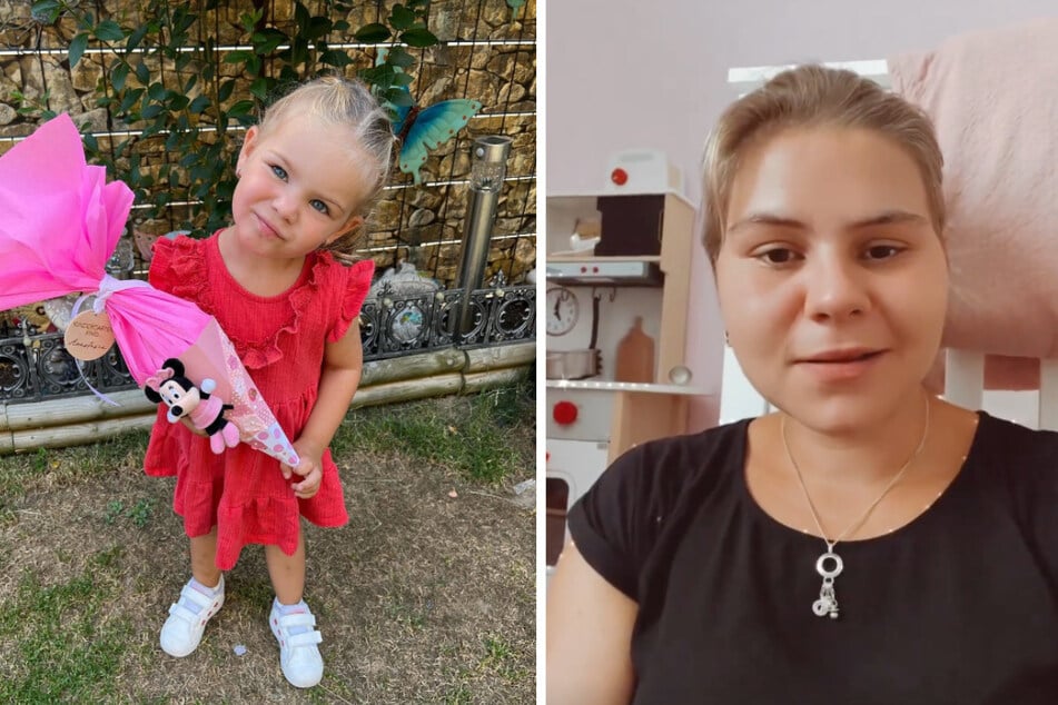 Sylvana Wollny (30) platzt vor Stolz: Ihre kleine Tochter Anastasia (3) geht seit dieser Woche in den Kindergarten.