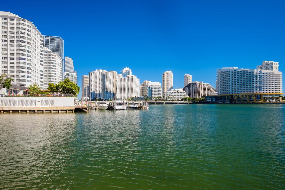 In der Bucht Biscayne Bay vor Miami geschah das schreckliche Unglück.