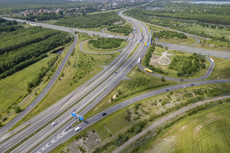 Die Arbeiten an der A72 schreiten planmäßig voran.
