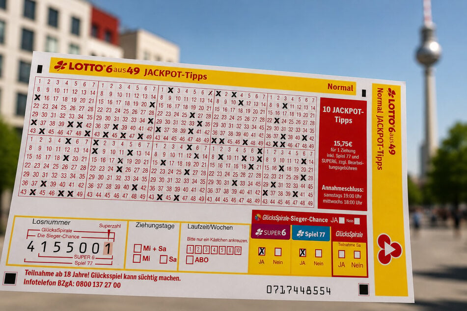 Wer am Mittwoch (20.5.) LOTTO 6aus49 spielt, kann 44 Euro abräumen