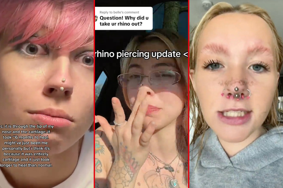 Rhino piercings are taking TikTok by storm, wracking up millions of views.