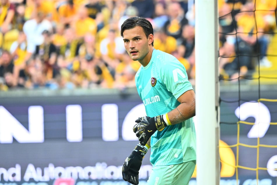 Tim Schreiber (23) steht Dynamo Dresden wegen einer Handverletzung aktuell nicht zur Verfügung.