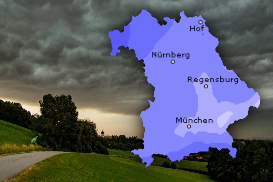 Es wird wieder ungemütlich! Hagel und Starkregen in Bayern erwartet