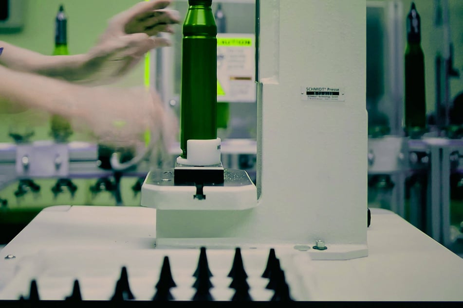 Munitionsproduktion bei Rheinmetall.