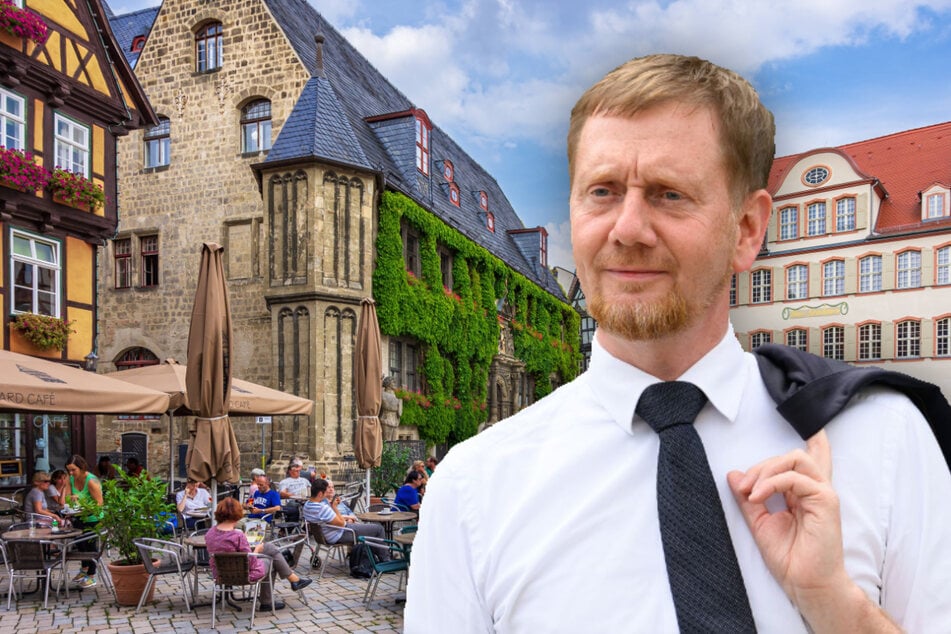 Warum MP Kretschmer plötzlich Wahlkampf in Quedlinburg macht