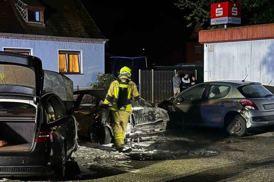 Die Freiwillige Feuerwehr Espenhain löschte den Brand.