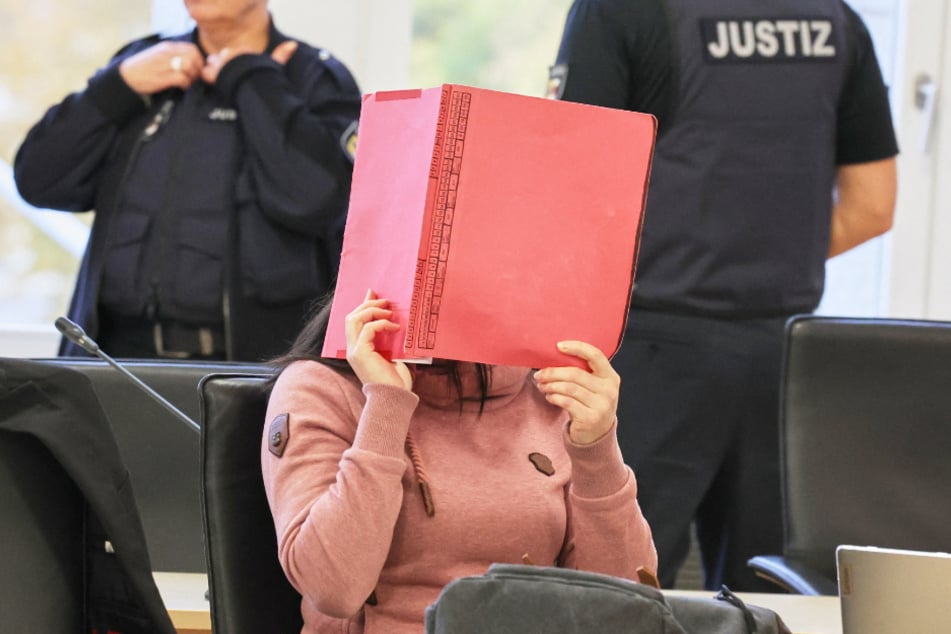 Die Angeklagte Gina H. (30) nutzte ihr letzte Wort, um ihre Unschuld zu beteuern.