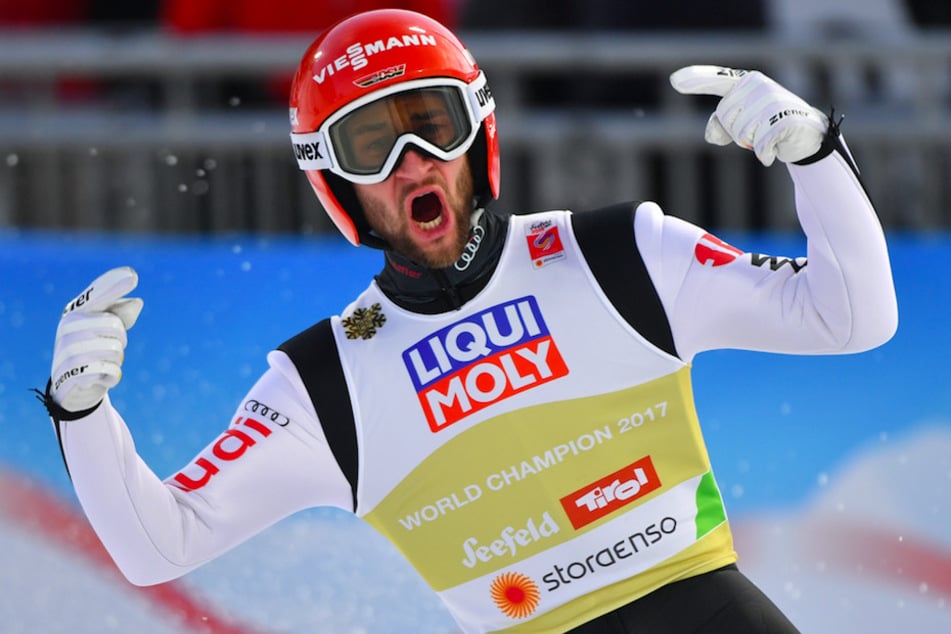 Markus Eisenbichler (29) aus Deutschland wurde in Oberstdorf deutscher Skisprung-Meister.