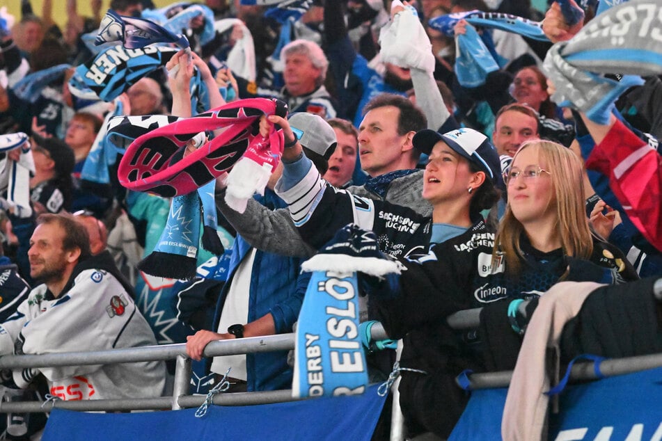So gut wie nach dem 3:2-Sieg waren die Eislöwen-Fans nicht den gesamten Abend gestimmt.