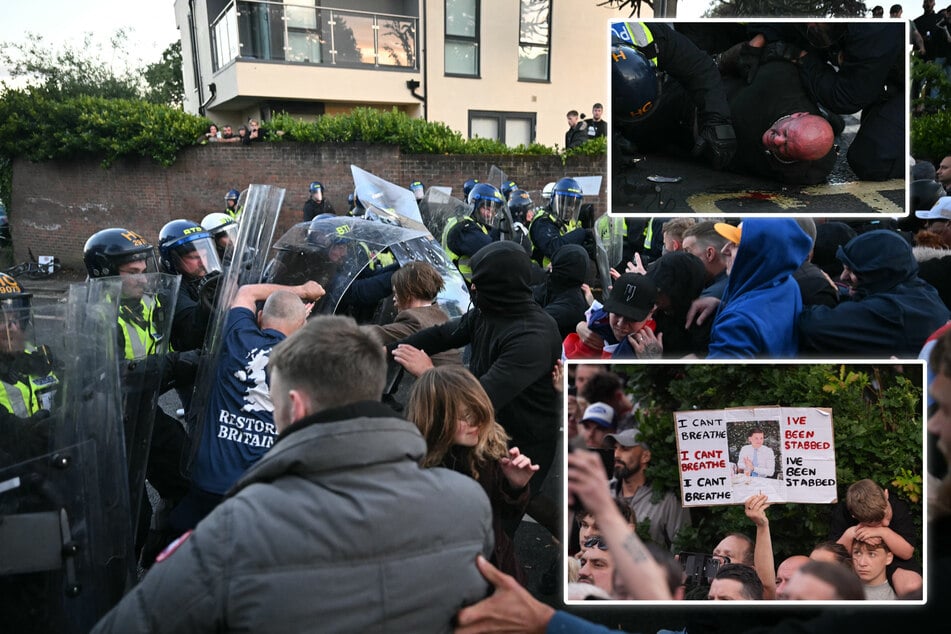 Jetzt kommen schockierende Details ans Licht: Wütender Mob greift Polizei an