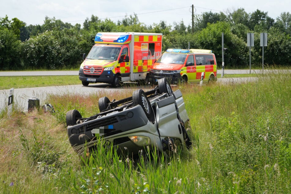 Bei dem Unfall wurden mehrere Personen verletzt.