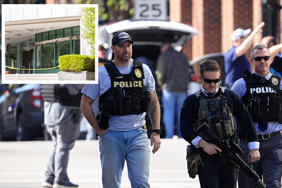 A shooter opened fire at a bank in Louisville, Kentucky on Monday.