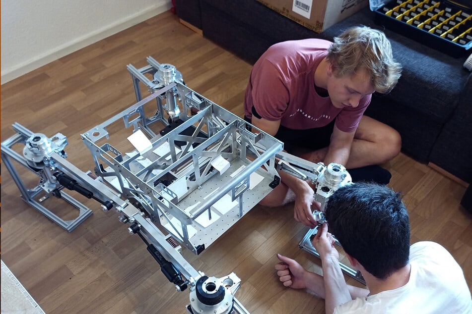 Dresden: Studenten der TU Dresden entwickeln einen Mars-Rover