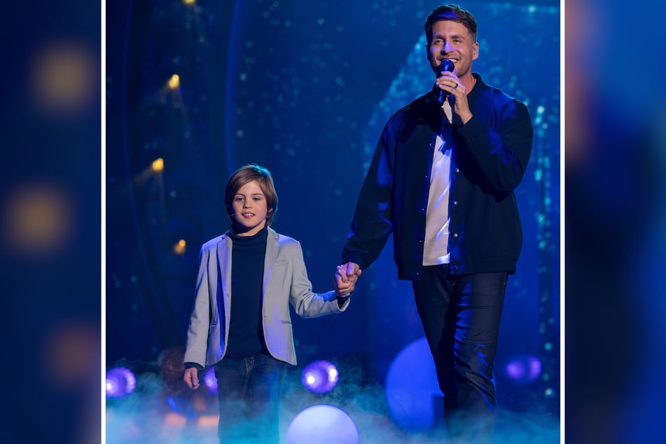... feierte "DSDS"-Gewinner Alexander Klaws (43) mit seinem Sohn Lenny (9) Bühnenpremiere.